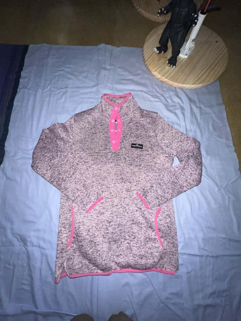 Simply Southern Knit 1/4 Snap Pullover Jacket with Pockets